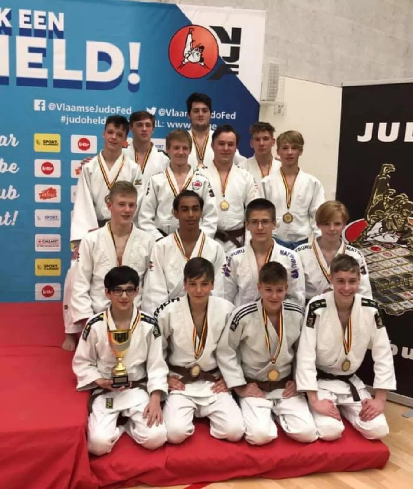 01/05 Resultaten Nationaal interclub kampioenschap U18 te Genk