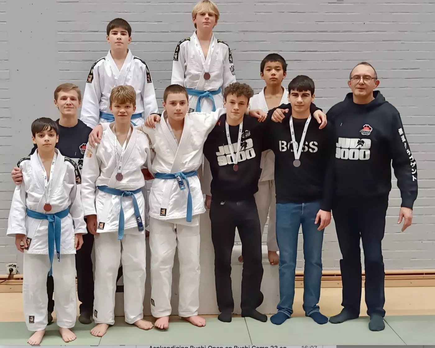 04/02 JC Gent-Drongen heeft maar liefst drie Provinciaal kampioenen!
