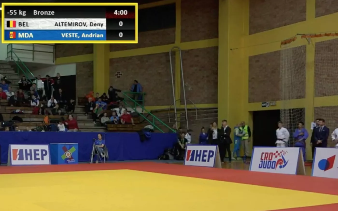 09/03 Deny in Zagreb voor Cadet European Cup 2019