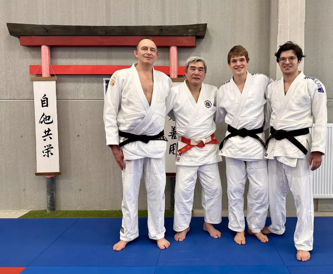 12/01/2025 nage no kata bijscholing met Kata expert Iura sensei, 8ste dan!