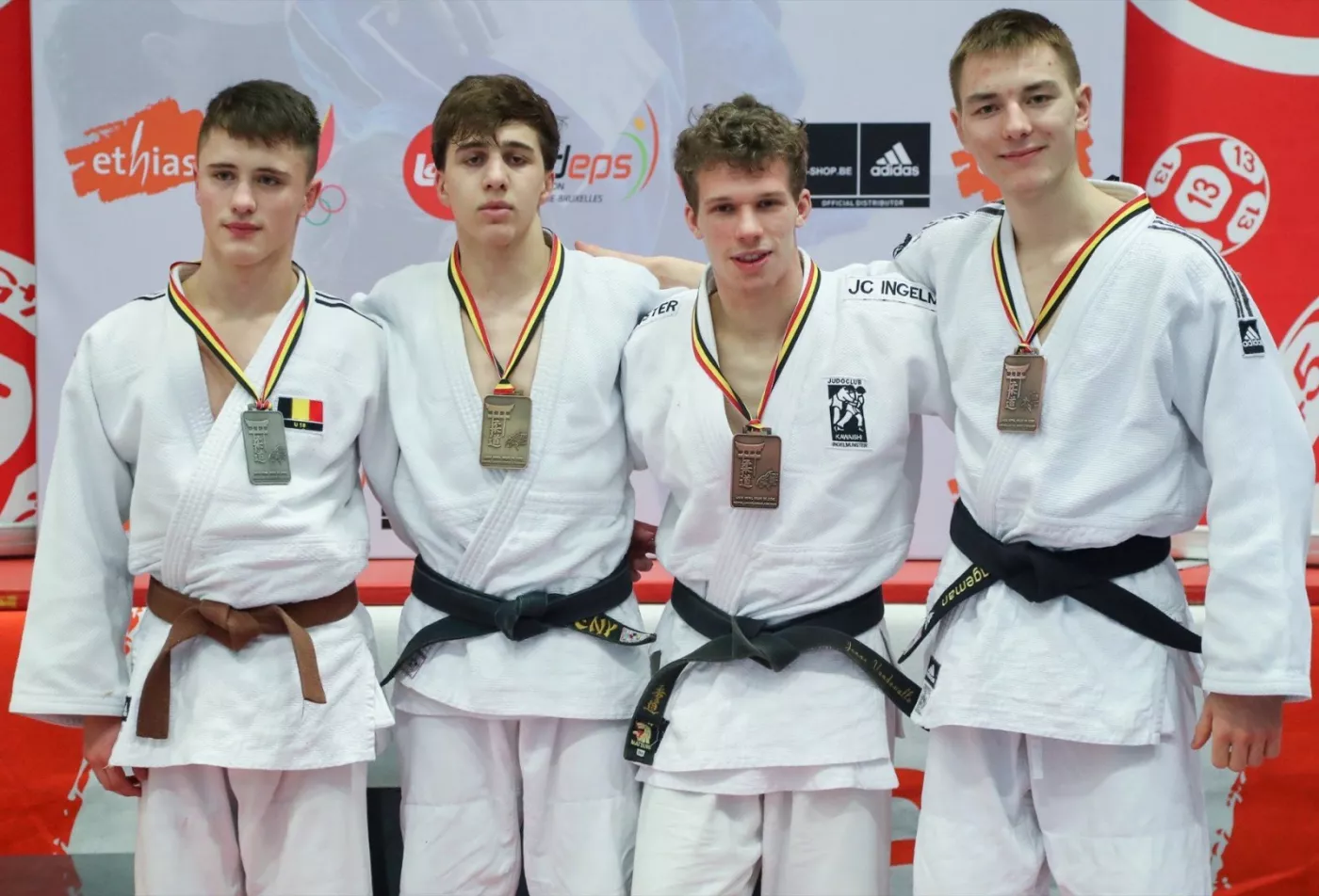 15/02 Resultaten Belgisch Kampioenschap Jeugd in Herstal