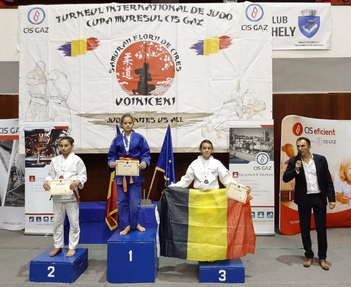19/10 Maité behaalde brons op Internationaal Judo Tornooi in Roemenië