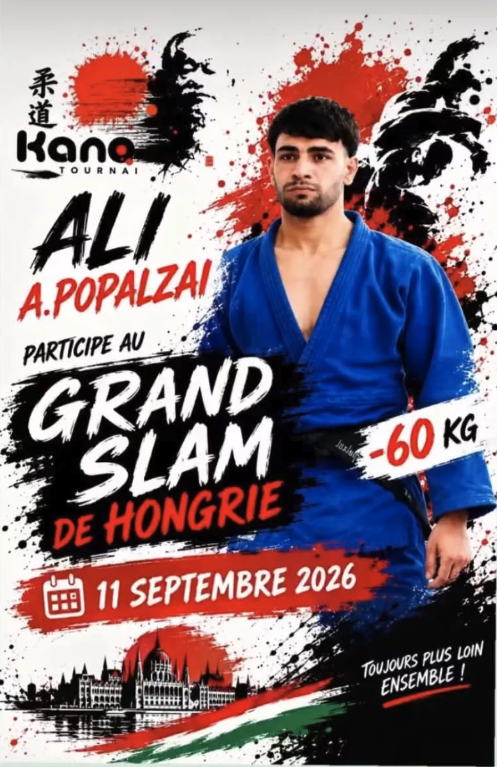 Ali naar Grand Slam in Hongarije