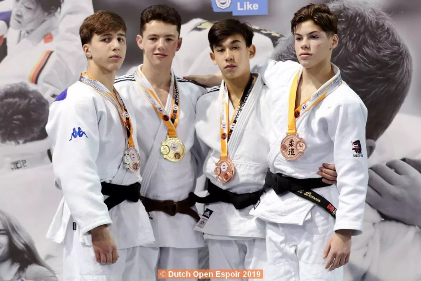 Deny Altemirov geselecteerd is voor het Europees kampioenschap judo juniors