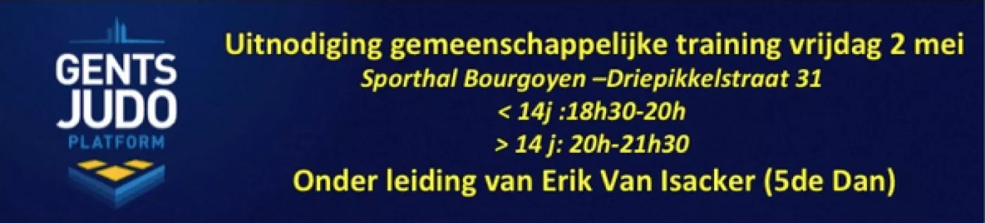 Gemeenschappelijke training Gentse clubs