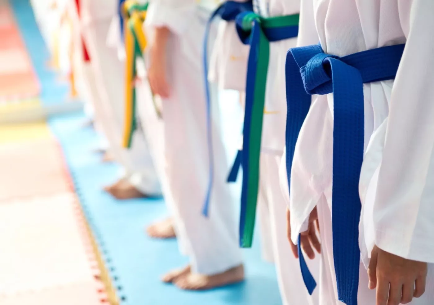 Judo examens in oktober