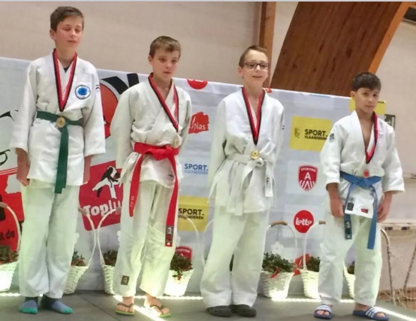 Resultaten Ippon Trophy Antwerpen for kids 1 December 2019