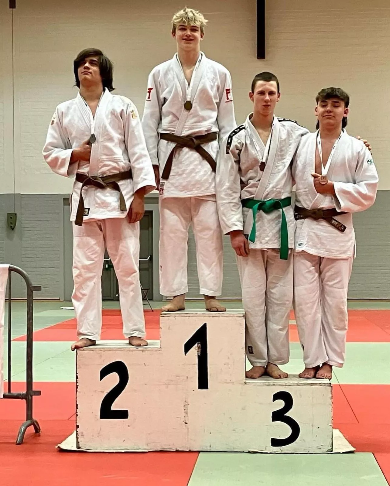 Resultaten Provinciaal Kampioenschap jeugd Aalter 03-02-2024