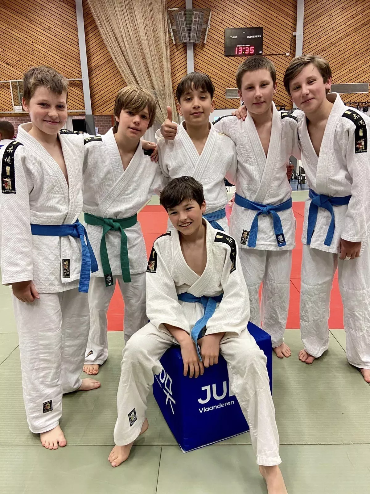 Resultaten U11-U13 Berlare 25/05